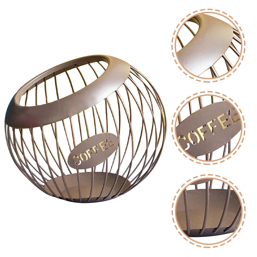 

Coffee Pods Organizer Holder Basket Storage Condiment Dispenser Espresso Packet Sugar Caddyaccessory Packetstea Station