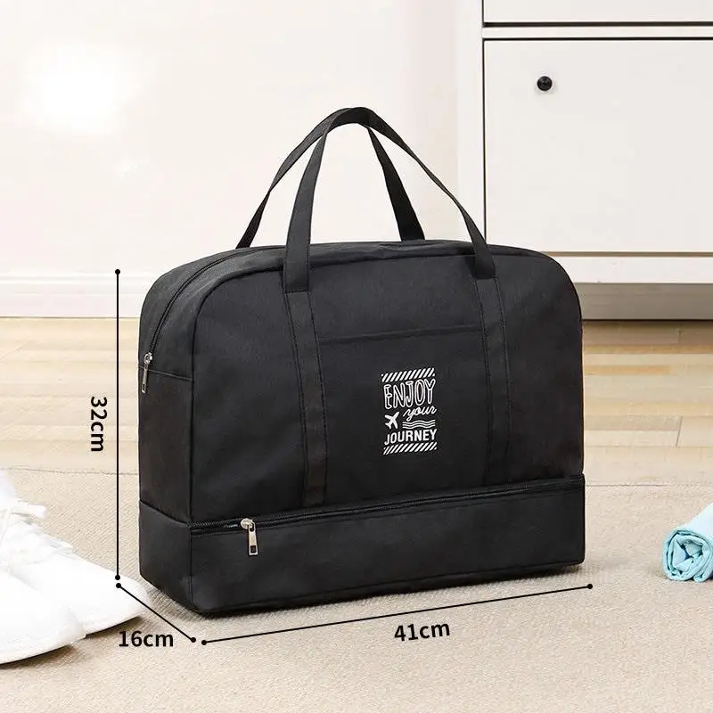 Travel Duffle Bags Multifunctional Women Travel Bags Dropshipping New Large Capacity Folding Travel Bags Waterproof Tote Handbag