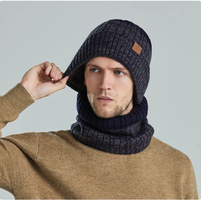 

Шарф шапка для женщин мужчин стильные зимние шапки унисекс шапки шарф теплые дышащие шерстяные вязаные шапки для мальчиков девочек пары