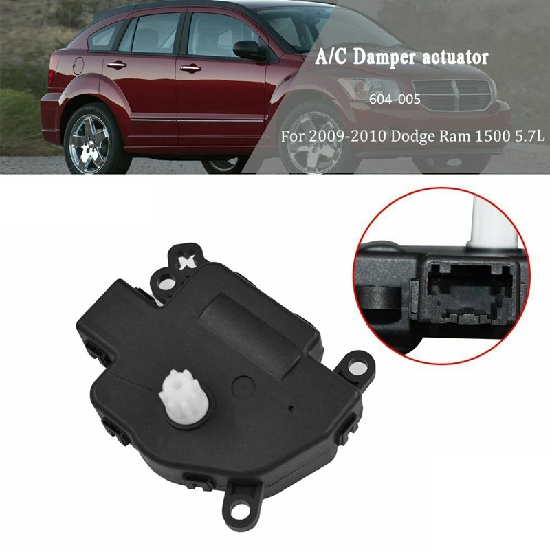 

Car HVAC Heater A/C Air Blend Door Actuator For Dodge Ram 1500 5.7L V8 2009-2011 68089742AA 68448026AA 1Pcs