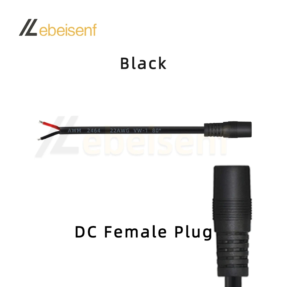 

Кабель питания DC 5.5*2.1mm Lebeisenf 10см