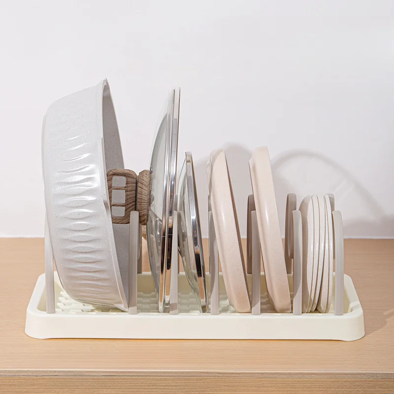 Стандартная стойка съемные держатели для тарелок кухонная посуда крышка