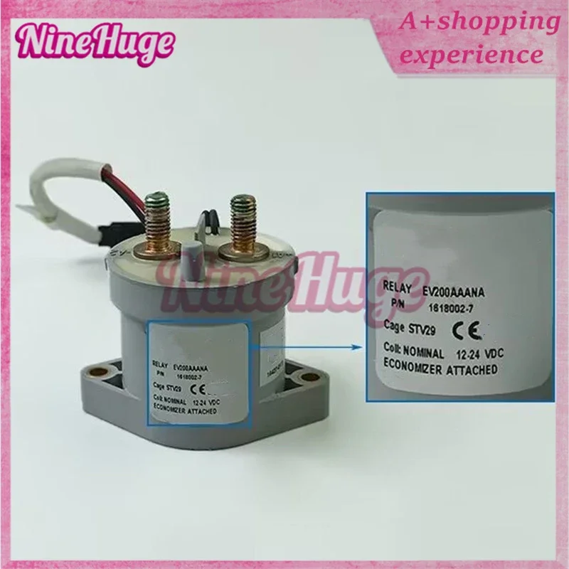Фото EV200AAANA 1 шт. 1618002 -7 1224V500A Новое автомобильное контакторное реле постоянного тока высокого напряжения для TE 16180027 1618002   7 №1