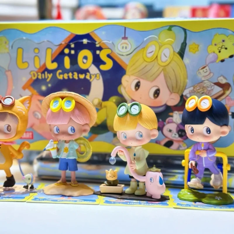 Оригинальная ежедневная микро-серия Lilios аниме-фигурка модель милая кукла