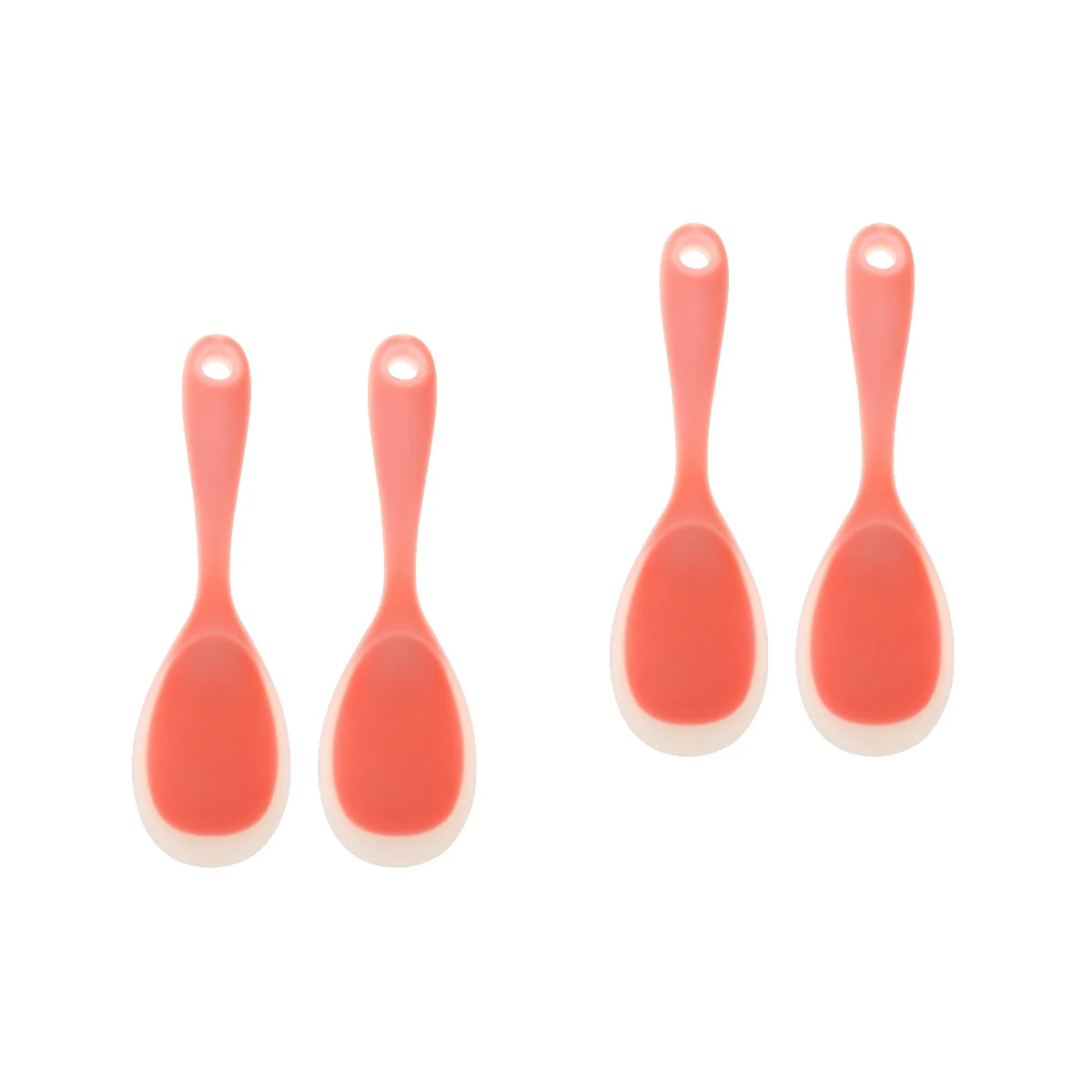 

4 Wear-resistant Rice Spoons Convenient Rice Paddles Rice Scoopers