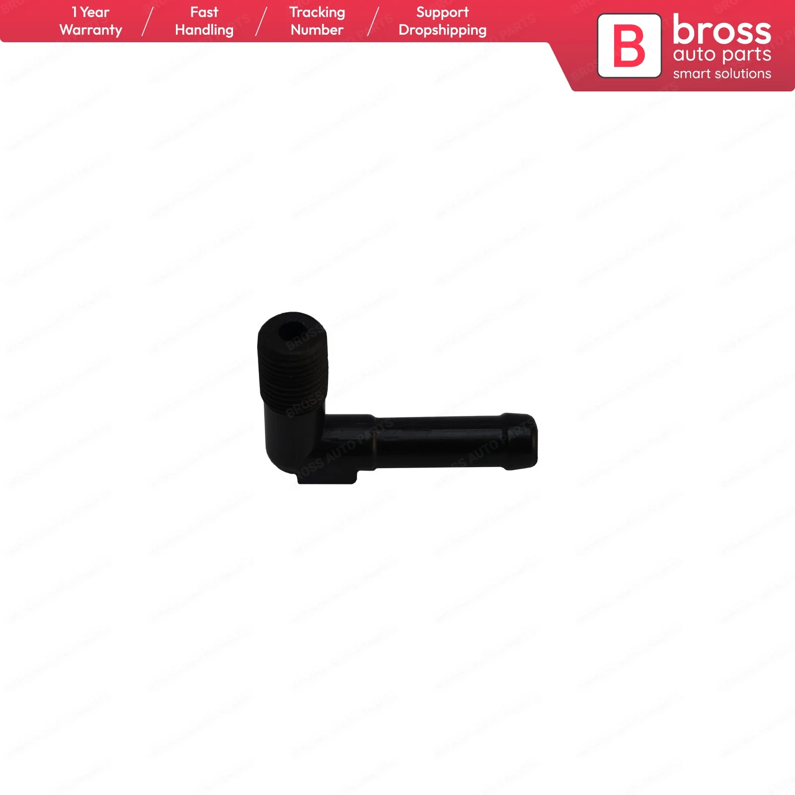 Автозапчасти Bross BHC647 труба термостата 1338331R для Opel Astra G 1998-2009 Vectra B 1995-2002 Zafira A 1999-2005