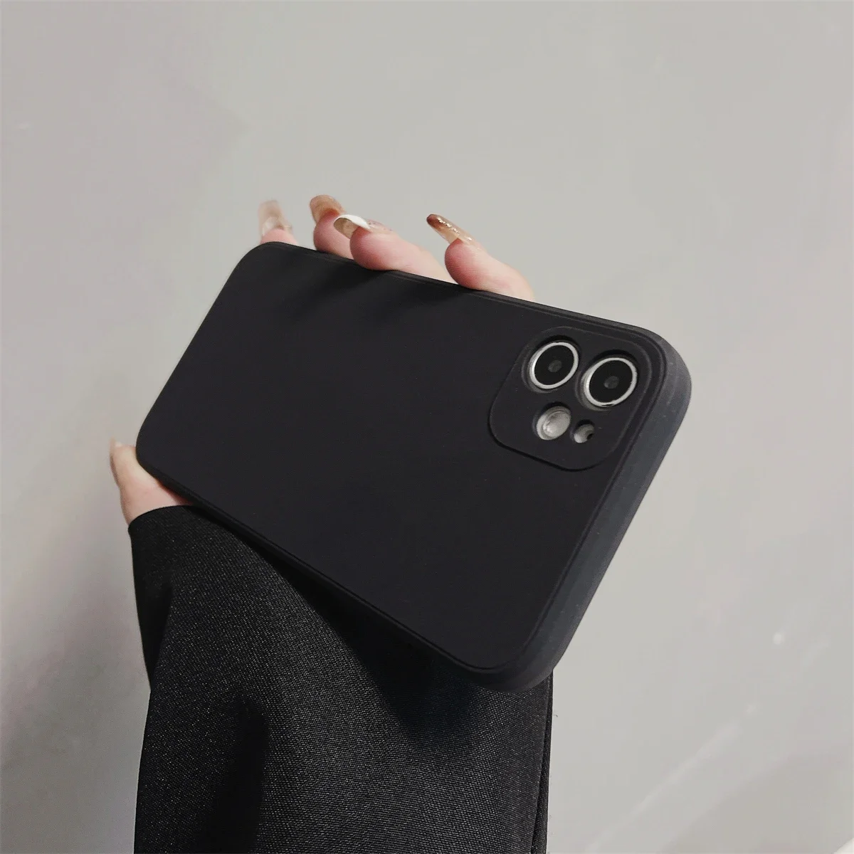 Автомобильный M-Mercede-AMGING чехол для телефона iPhone 11 12 13 14 15 16 mini Plus Pro Max силиконовый