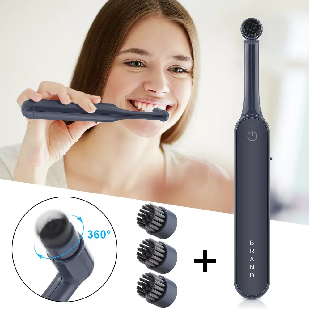 

Super Sonic Electric Toothbrushes Soft Ultrasonic Tooth Brush Dental Cleaning Device for Teeth Whitening Oral Care 360° Rotating