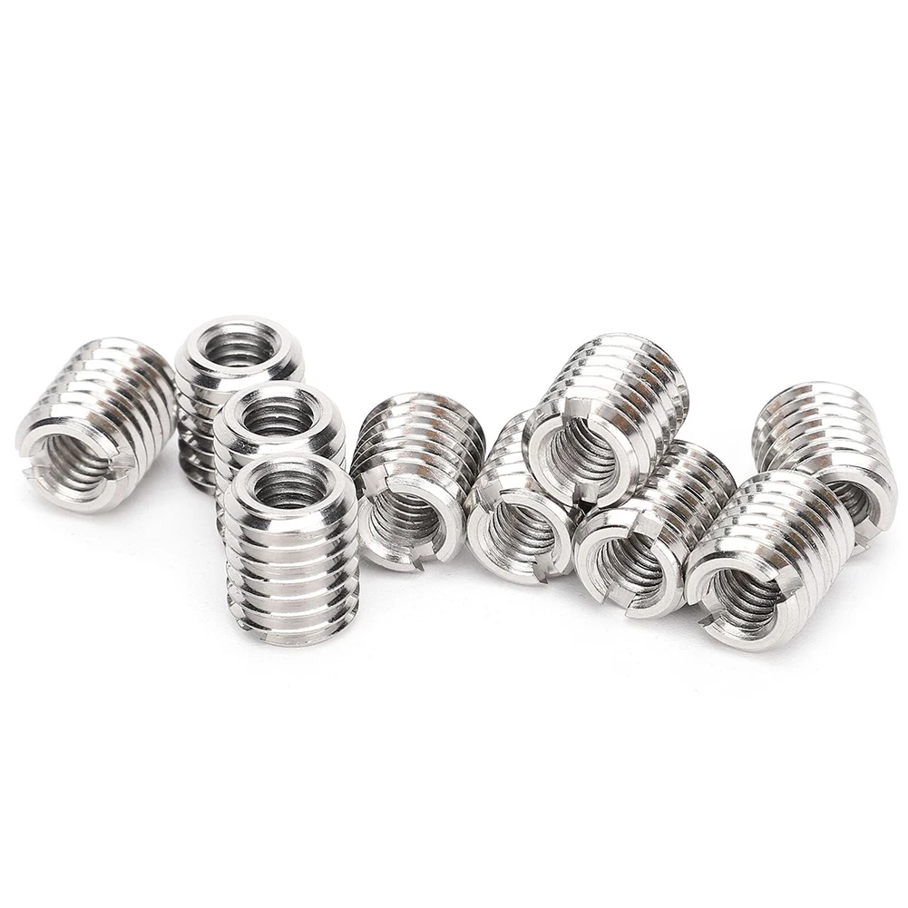 

Новая вставная гайка Industrial 10 шт./компл. 12 мм/0,5 дюйма Длина m10x1, 5 наружная резьба M6x1.0 внутренняя резьба
