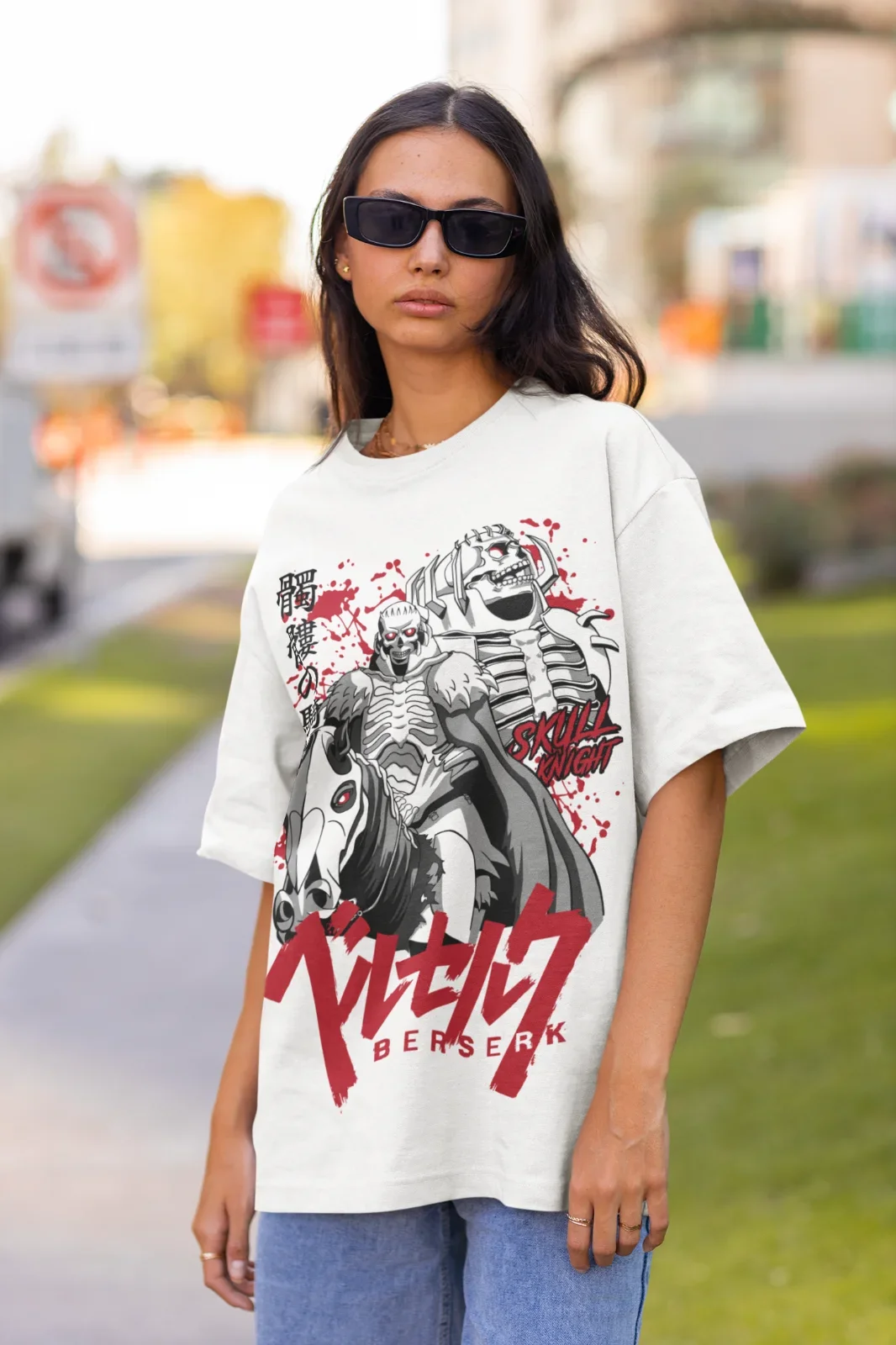 Винтажная Футболка Berserk внутрь рубашка Merch 90s Культовая с красным мечом
