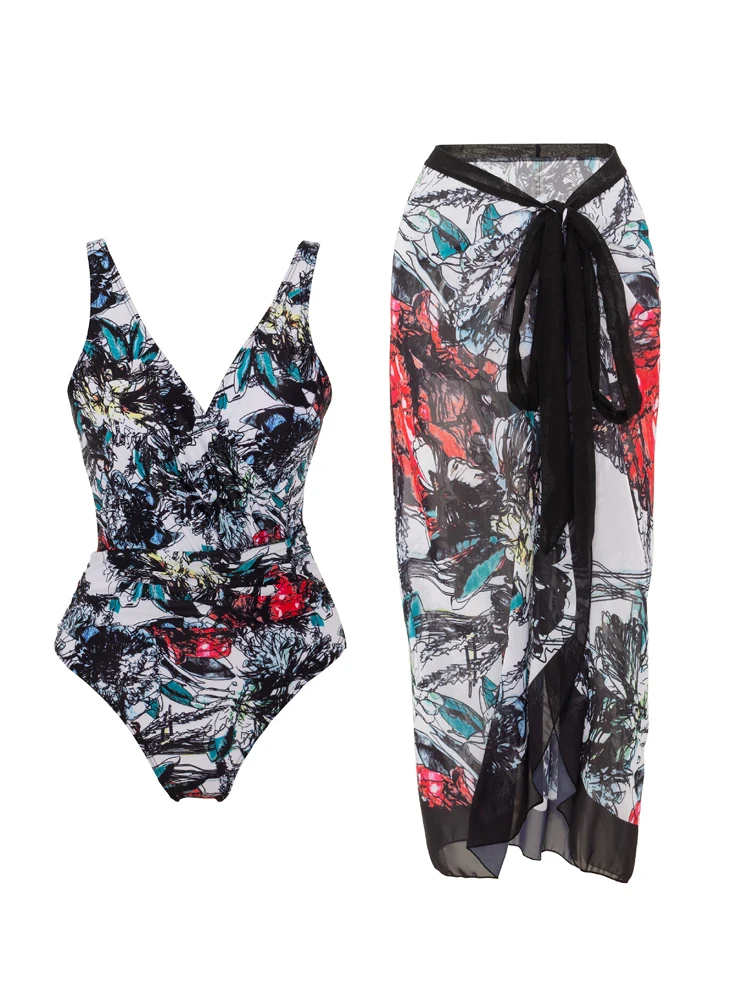 Женский слитный купальник с открытой спиной черный элегантный пляжный костюм в