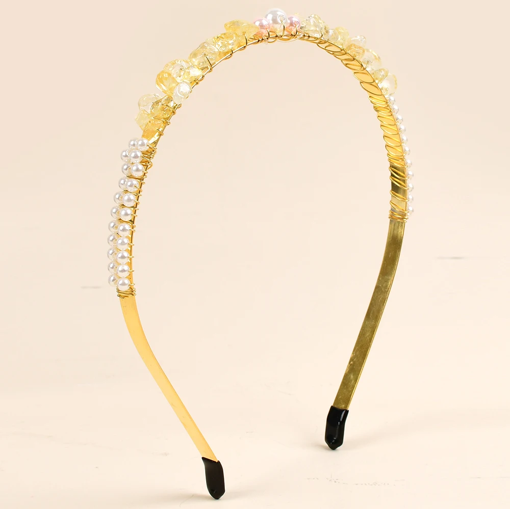 

Тиара-топаз, необработанная тиара, расческа, Хрустальная кварцевая корона, повязка на голову, бижутерия для волос, Русалка, свадебные аксесс...