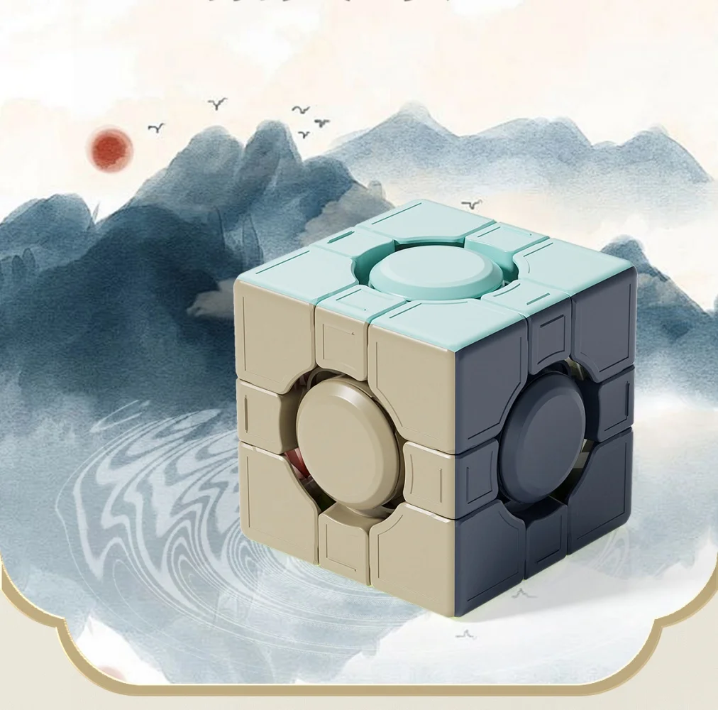 YongJun Idea Тысяча машин 3x3 Волшебный куб без наклеек Специальная форма Fun Qianji