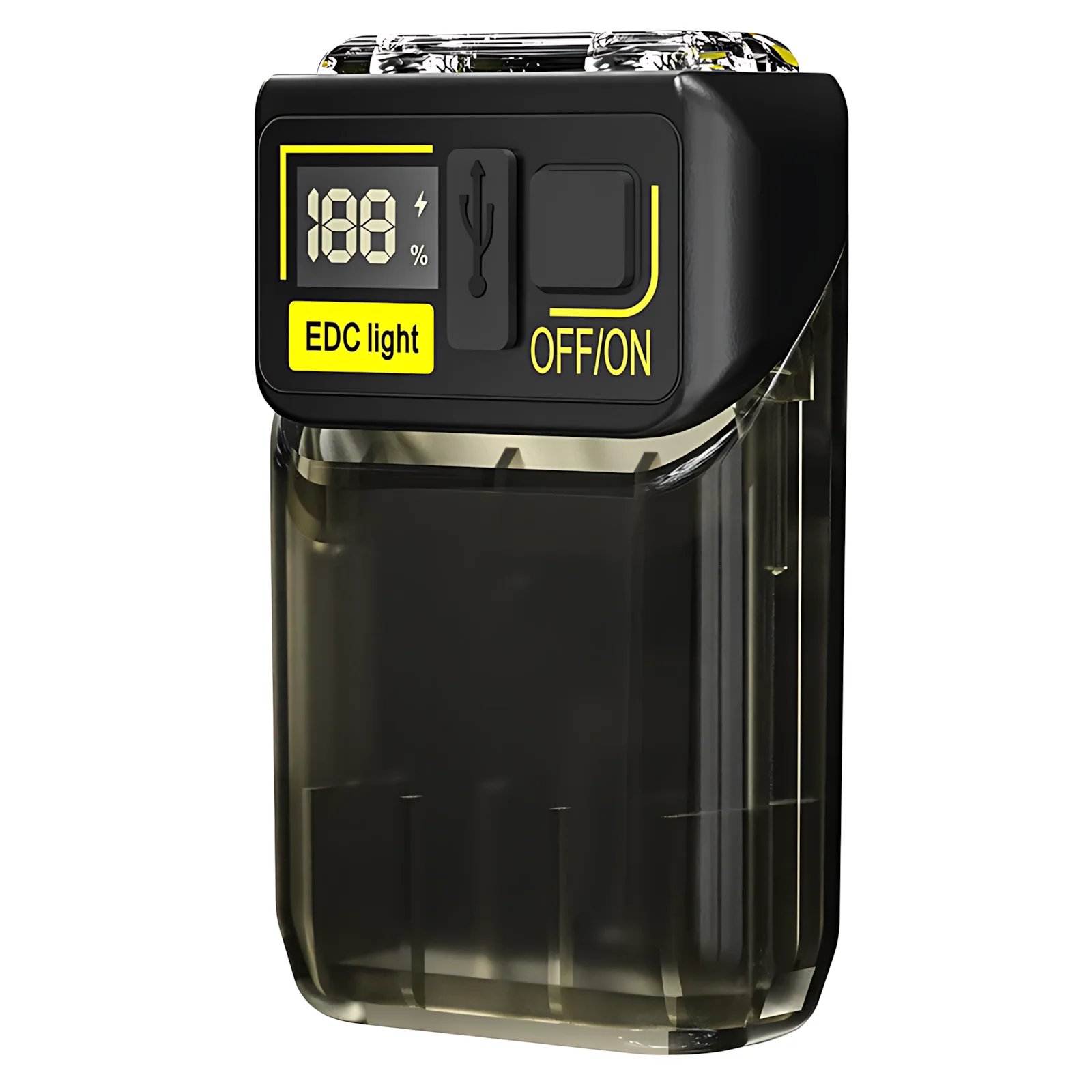 

Фонарик EDC LED мини перезаряжаемый 1200mAh 6 режимов