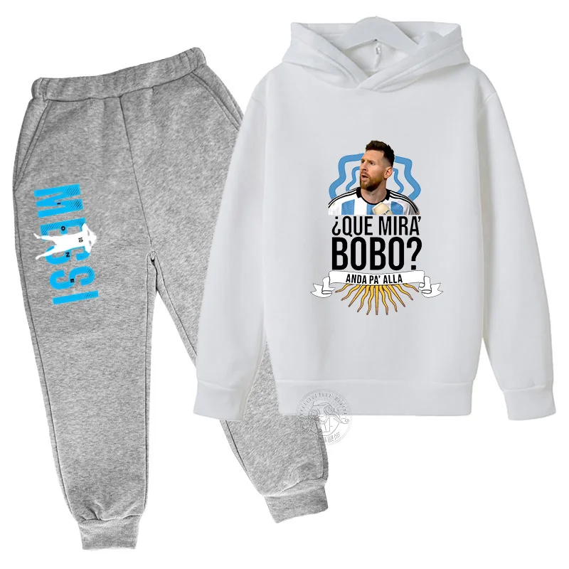 Весенне-осенняя детская одежда с комплектом спортивной одежды из полиэстера