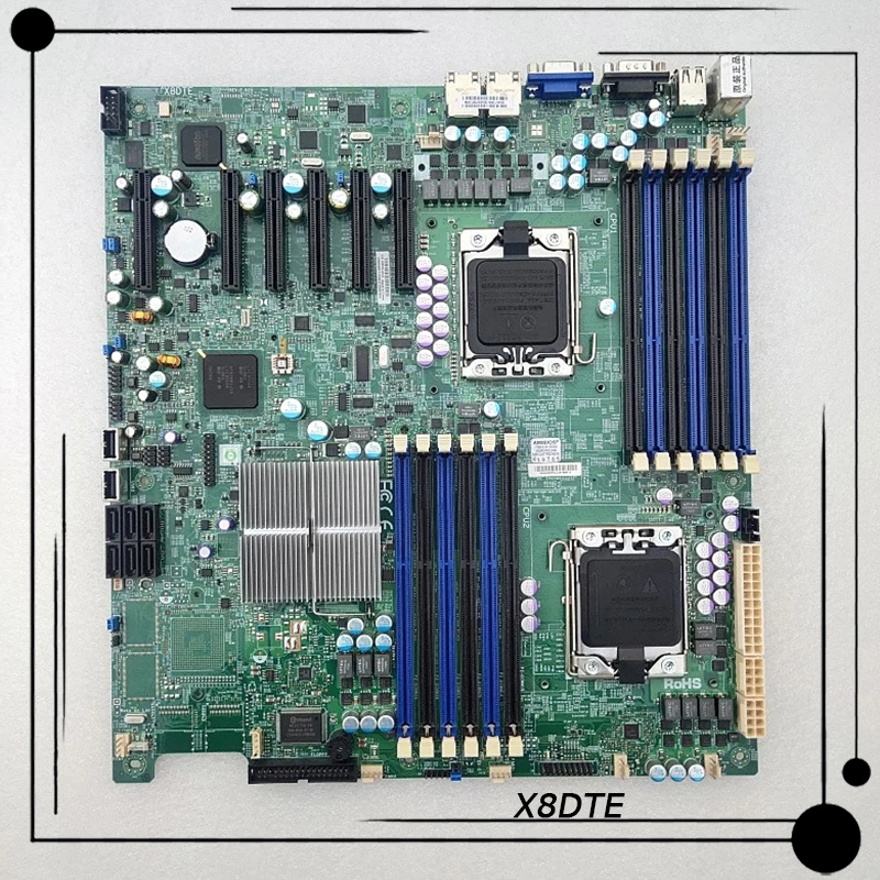

X8DTE For Supermicro 1366-pin X58 Dual-way Server Motherboard 5520 Chipset Supports Intel® Xeon® processor 5600/5500 Series