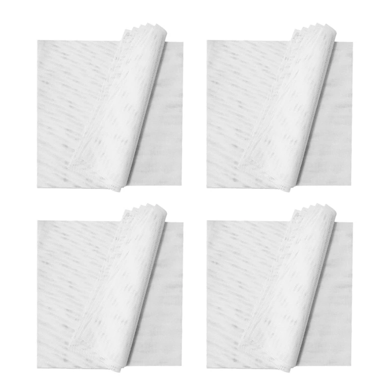 

HLZS-40PCS антипригарные силиконовые листы для дегидратора, 14X14 дюймов, Силиконовый Сетчатый коврик для сушки фруктов, Пельменей