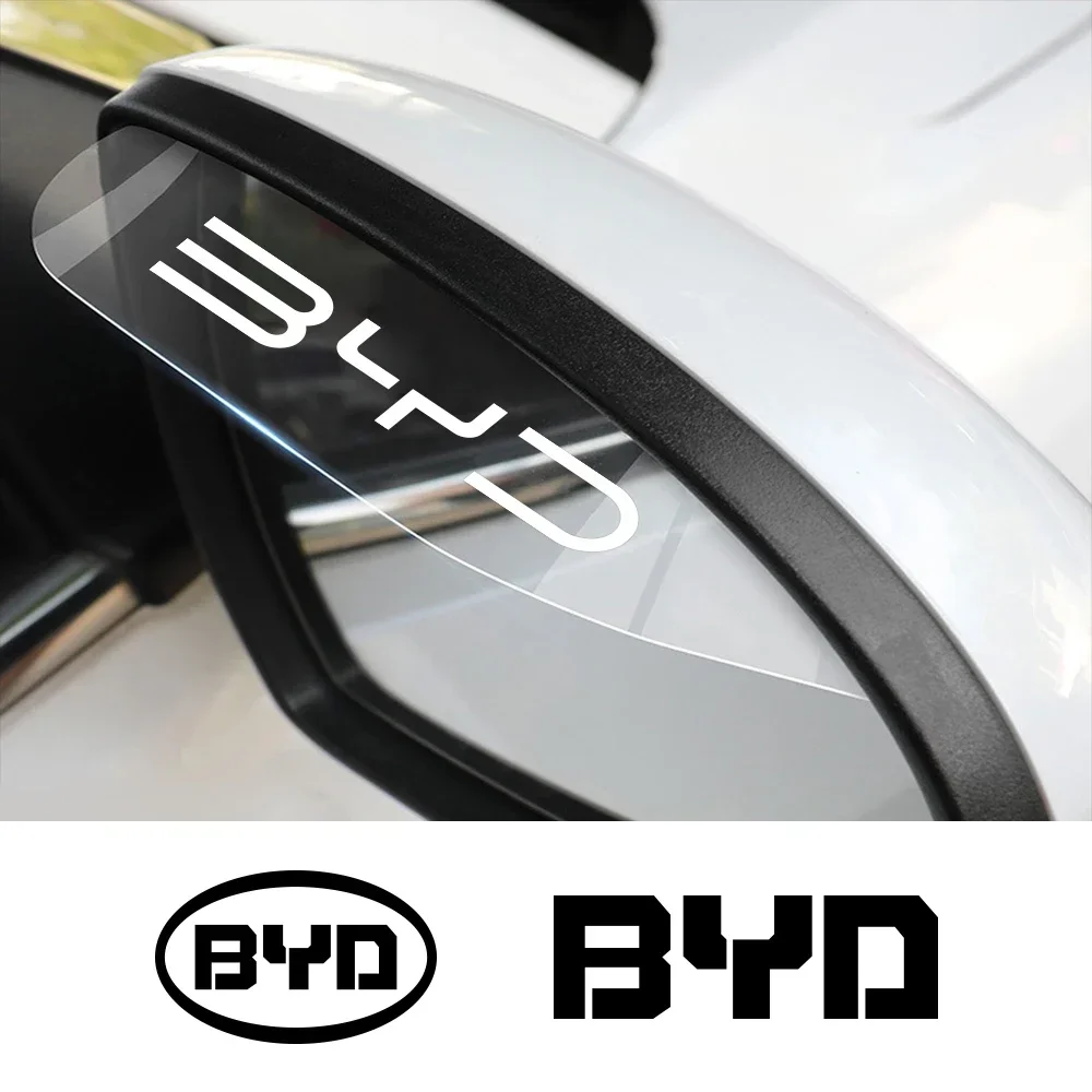 Прозрачный автомобильный дождевик для BYD Atto 3 Act Tang F3 E6 Yuan Plus Song EV F0 Qin Han Dolphin S6
