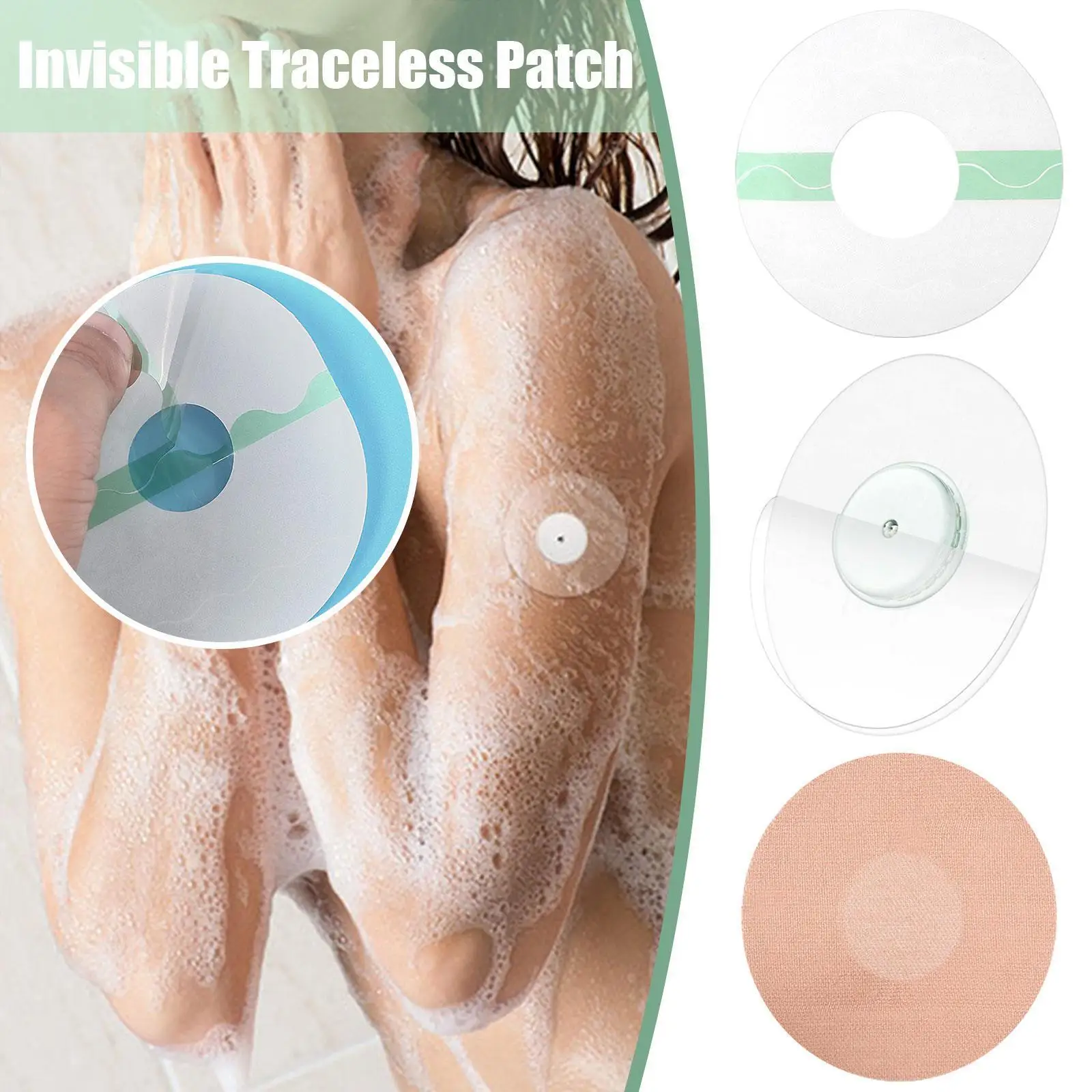 

10Pcs Waterproof Adhesive Patches Sensor Covers Patch CGM Health Clear Overpatch-Tape Beauty U9U4