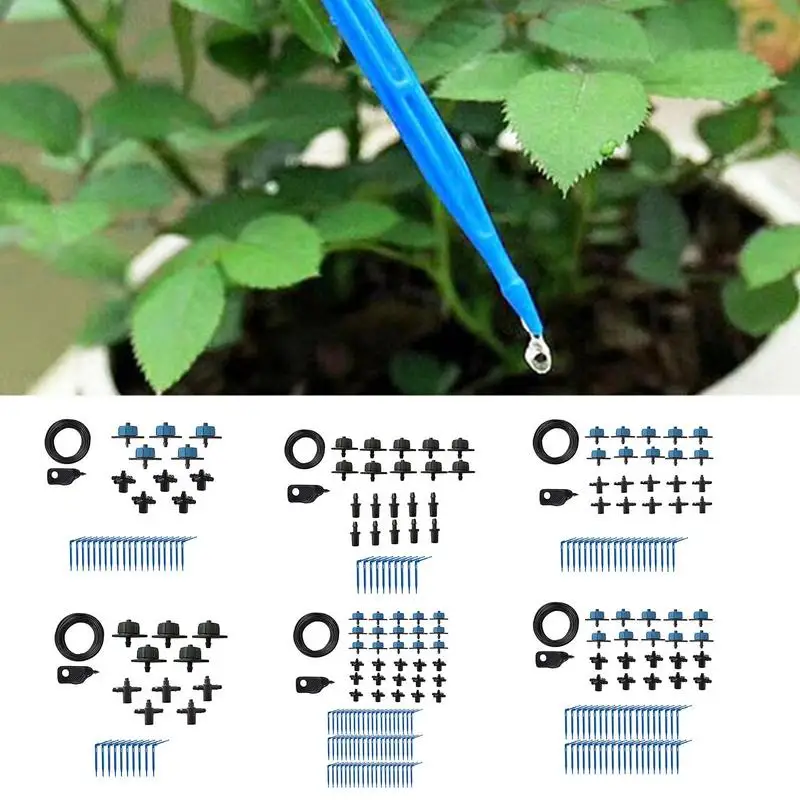 

Garden Watering System Drip Irrigation Stakes Watering System 70 Water Saving No Digging UV Resistant For Bonsai Succulents