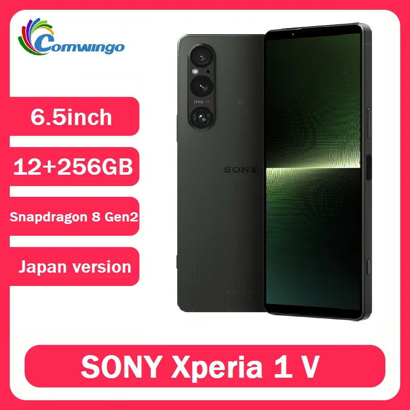 Фото Sony Xperia 1V 5G 12GB+256GB 6.5-дюймовый оригинальный OLED-экран Snapdragon 8 Gen 2 восьмиядерный NFC X1V б/у смартфон на Android №2