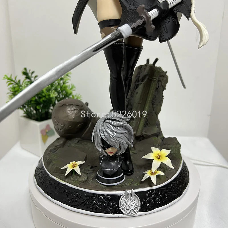 Аниме Фигурка NieR Automata 33 см YoRHa No.2 тип B экшн-фигурка HUNTER 2b двухголовая фигурка