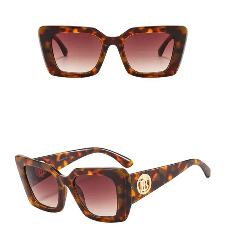 

2022 Moda quadrado óculos de sol oversized mulheres marca de luxo designer óculos de sol famale masculino retro uv400 tons