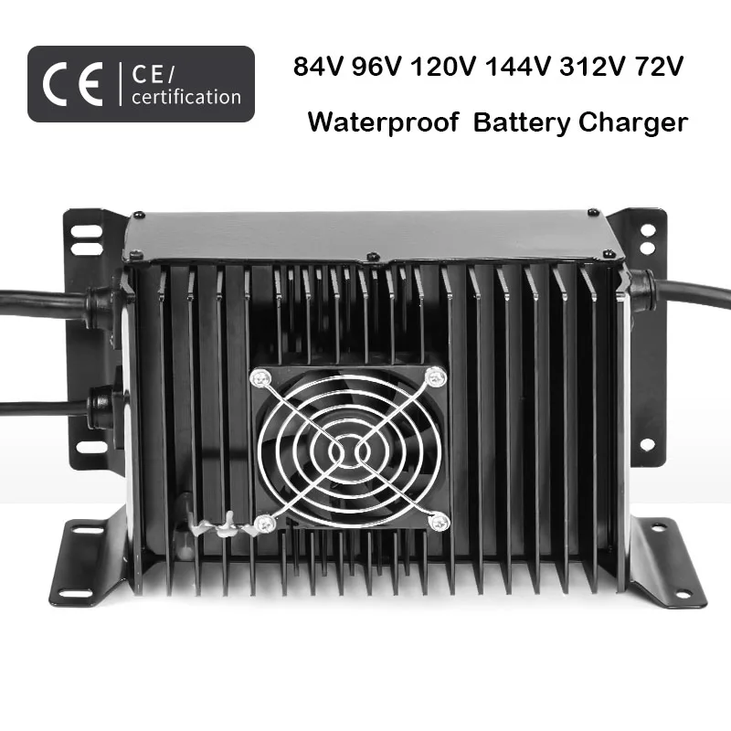 

84V 40A 96V 120V 144V 312V 72V 240V 180V 168v IP67 Waterproof Electric Car Bike Scooter LiFeP04 Lead Acid Battery Charger