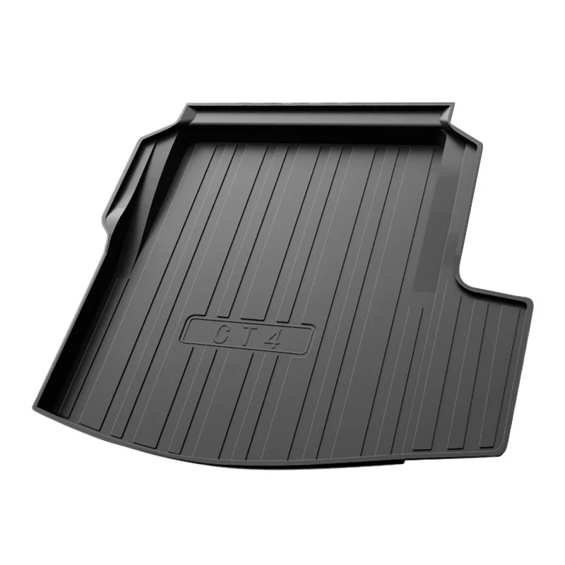 Автомобильный задний багажник грузовой поднос коврик в ковер для Cadillac CT4 2020-2024