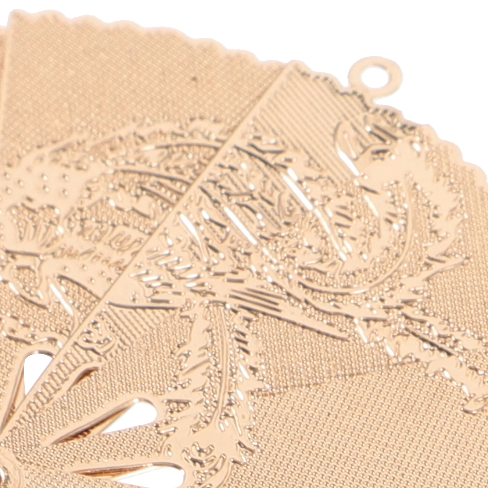 5 Pcs Foldable Fan Brass Pendant Hand Jewelry Charms Small Accessories Bracelet Making Copper DIY Craft