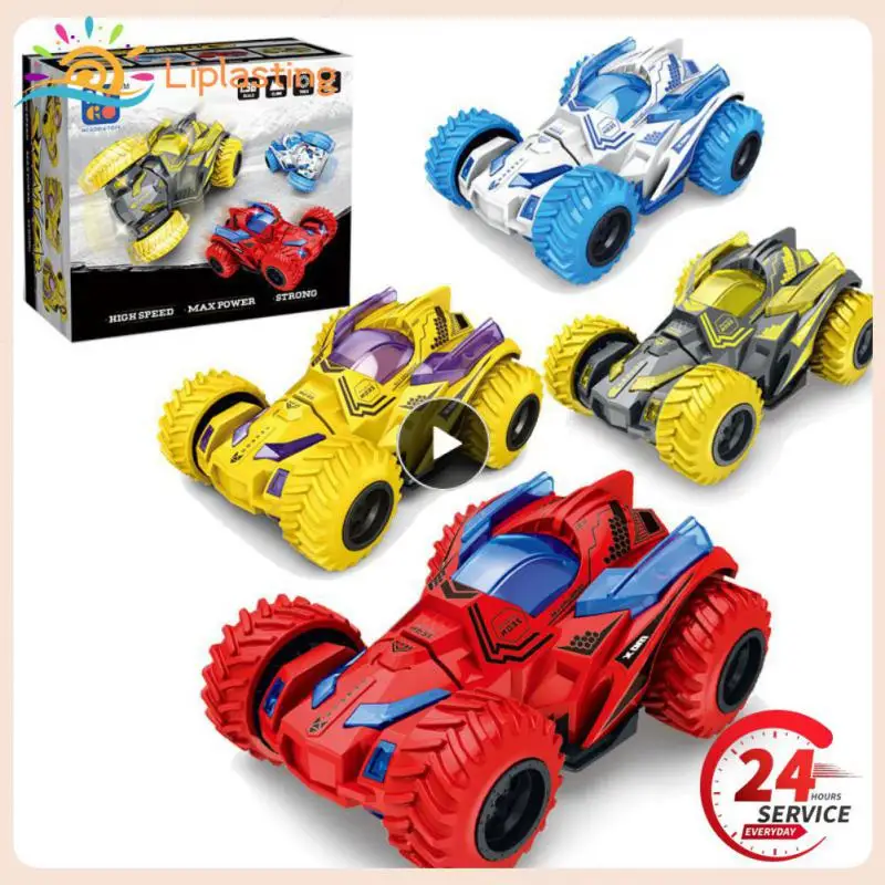 

Четырехколесный двусторонний привод, инерционная игрушечная машинка, вращающийся при столкновении, поворот, внедорожник, детские игрушки, модель автомобиля для 1 ~ 8 шт.