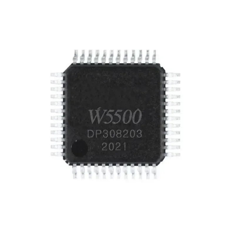 1/5 шт. W5500 LQFP-48 Ethernet ICs 3 в 1 контроллер Enet TCP/IP + MAC PHY коммуникация и сетевые