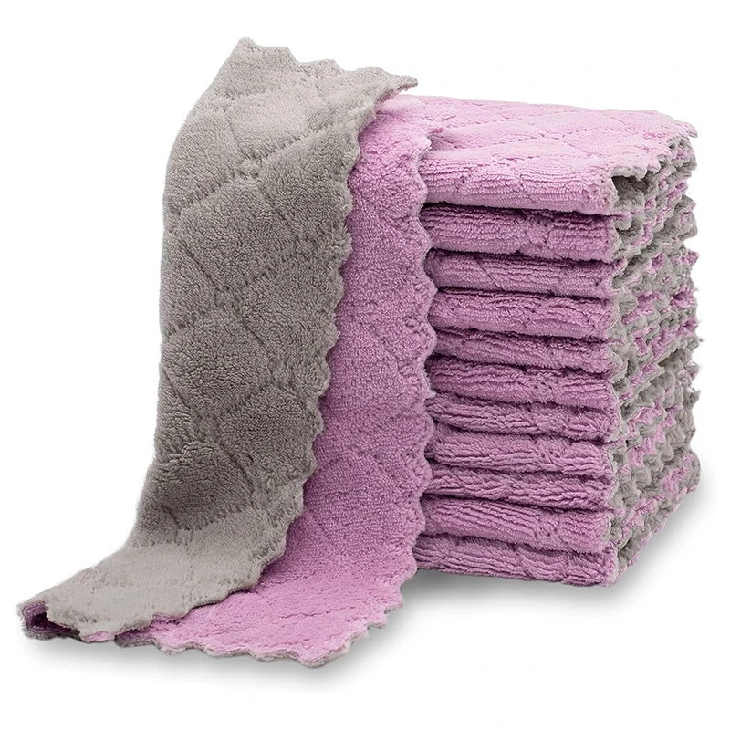 

Микрофибровые двухслойные полотенца для кухни