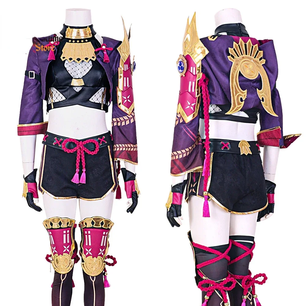 Костюм для косплея по мотивам игры кауки шинобу