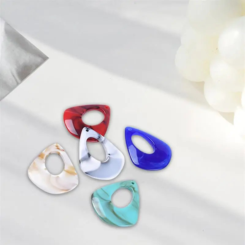 

Pendant Water Droplets Shape Necklace Cut-out Necklace Accessories Acrylic DIY