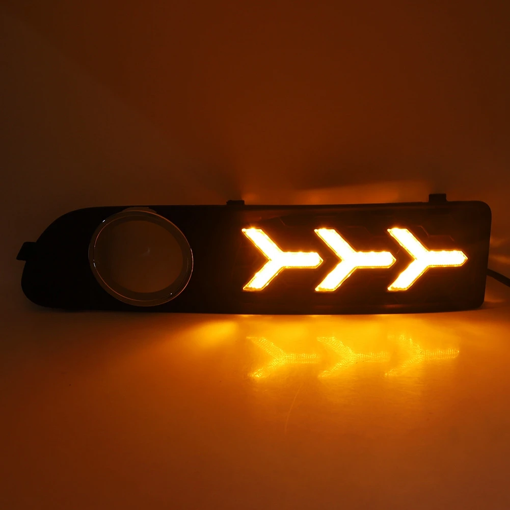 Pair of 12V LED Three Colors Daytime Running Lights DRL Fits for S80 06-15 Volvo DRL§2015 DRL§Volvo |