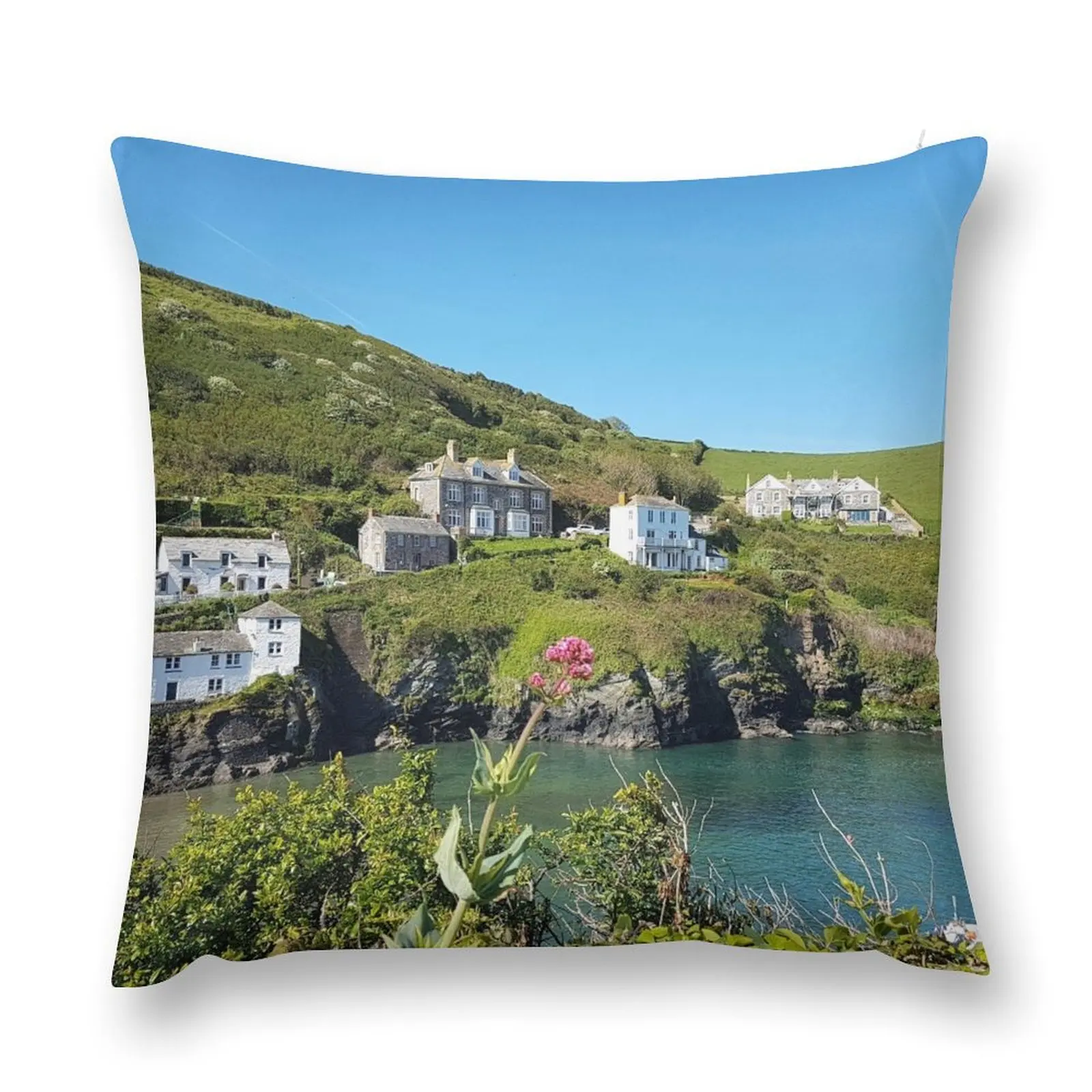 Декоративная Подушка Порт Исаак на севере (Портвенн в Доктор Мартин)