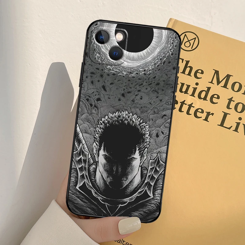 Аниме Чехол Berserk для iPhone 13 12 11 Pro Max Mini XR X XS MAX 6S 7 8 Plus SE 2020 2022 чехол телефона |