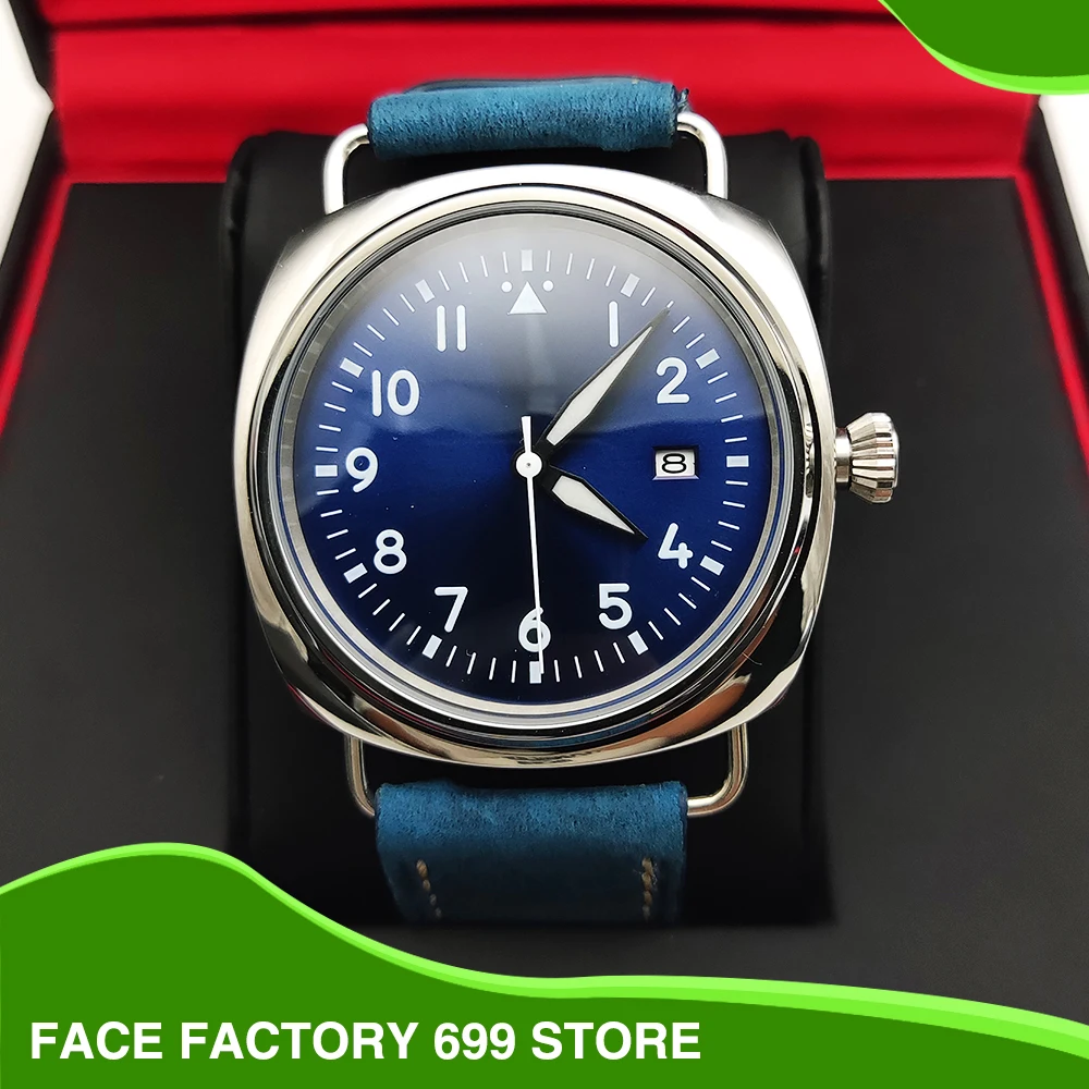 

Роскошные механические мужские часы, калибр NH35a, 45 мм, летающий телефон, стерильный циферблат, суперъяркий светящийся циферблат