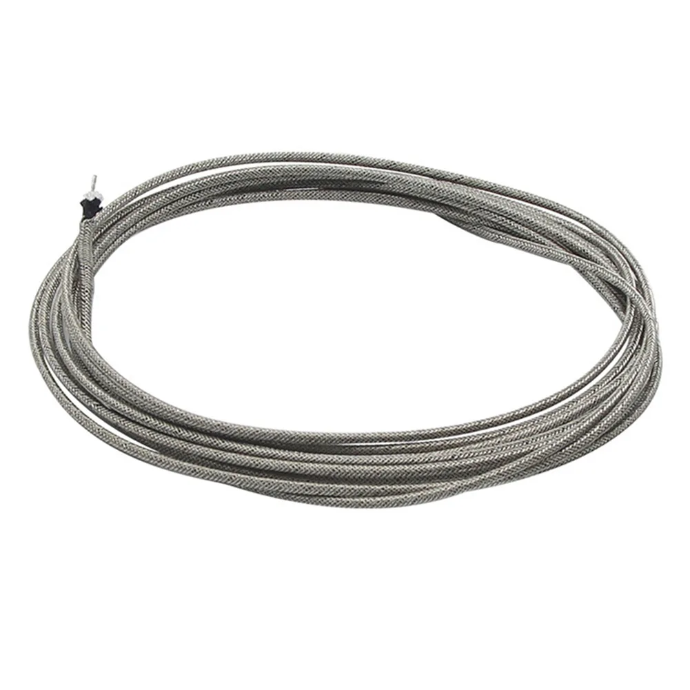 

50Feet Vintage Waxed Guitar Wire Pre-Tinned Push Back Braid Cotton Cable 22 Awg Metal Mesh Shielded Wire Electric Guitar Wax
