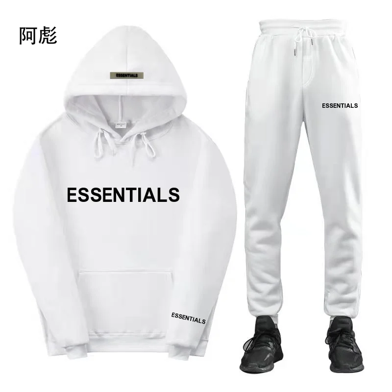 Базовый новый костюм Мужская и Женская Толстовка свитер с буквенным принтом