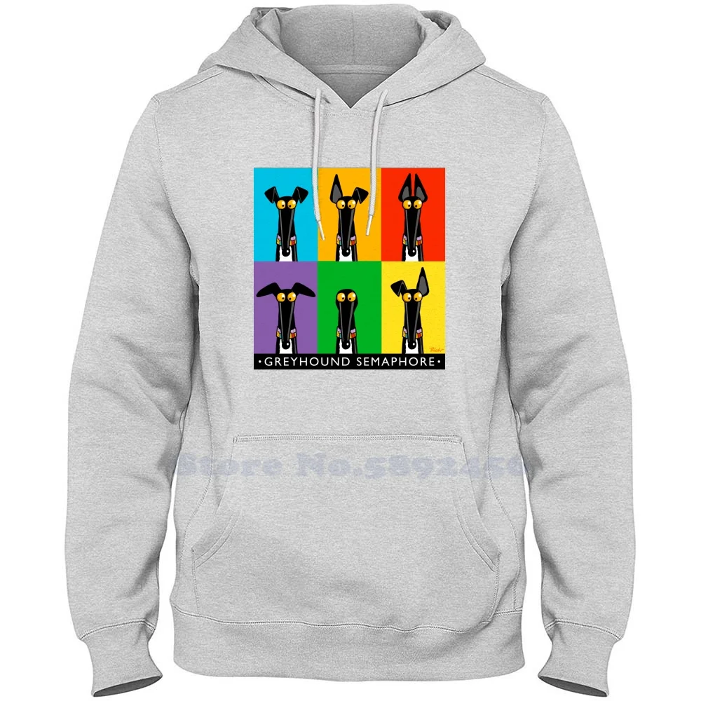 Greyhound Semaphore с названием и длинным рукавом хлопчатобумажная Повседневная