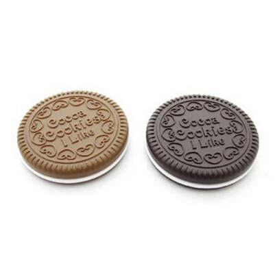 Шоколадное зеркало CSHOU303 милый дизайн печенья портативный складной мини-зеркало