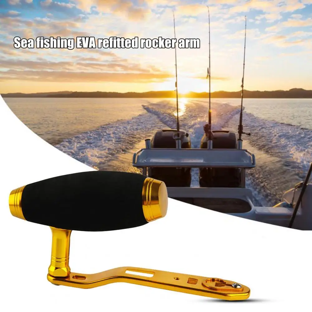 

Stable Reel Handle Grips Anti Corrosion Fishing Reel Handle Stainless Steel High Strength Fishing Rocker Arm Fishing Supplies