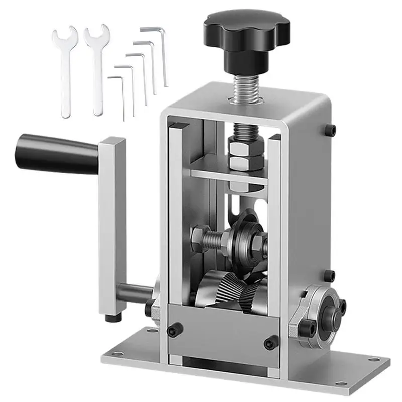 

2 in 1 Manual or Electric Wire Stripping Machine Hand Crank Cable Peeler Wire Stripper Machine Drill Powered Wire Stripper Tool