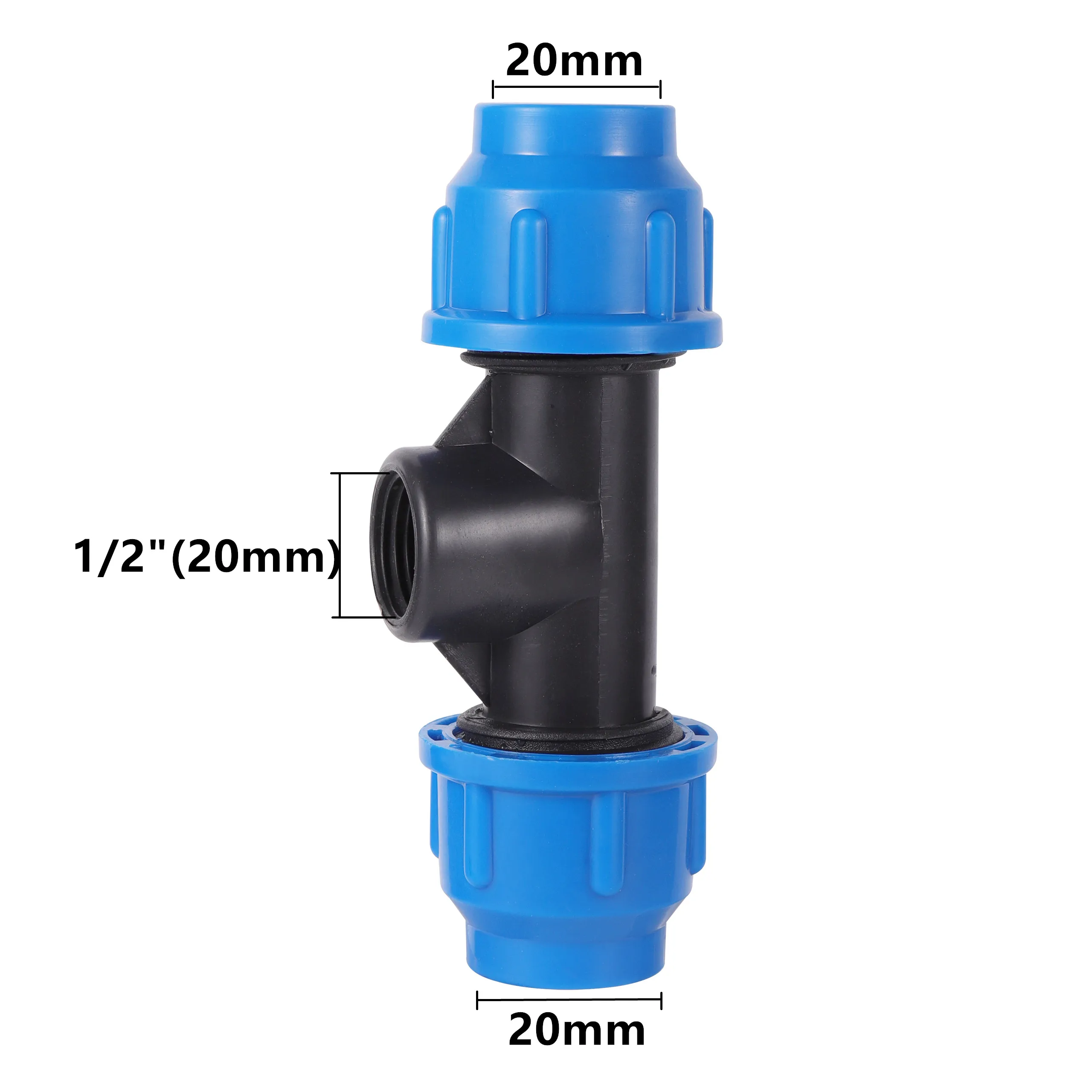 

Пластиковый тройник для труб Adhere To Fly DN20 DN25 DN32 1/2" 3/4" 1"