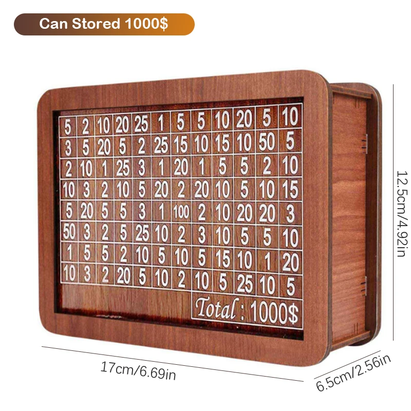 

Деревянная копилка