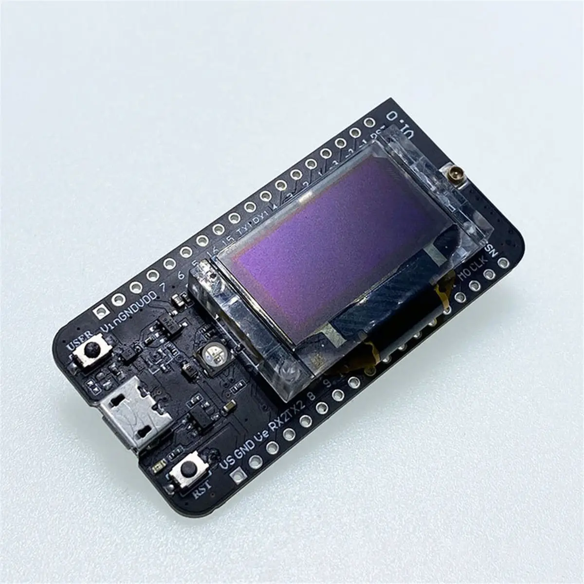 Фото Модуль LoRa GPS (A96Z) LoRaWAN -AB02S, плата разработки 868 МГц/915 МГц с OLED-дисплеем 0,96 дюйма для IoT №2
