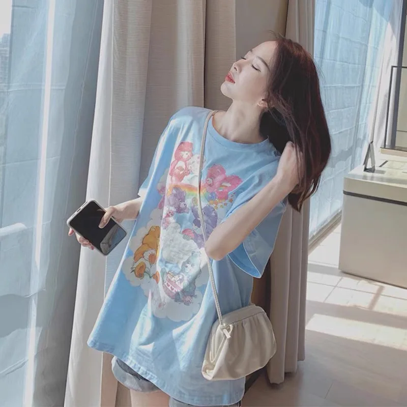 

Casual Short Sleeve T-Shirt Women's 2022 Spring And Summer New Fashion Loose Korean Top