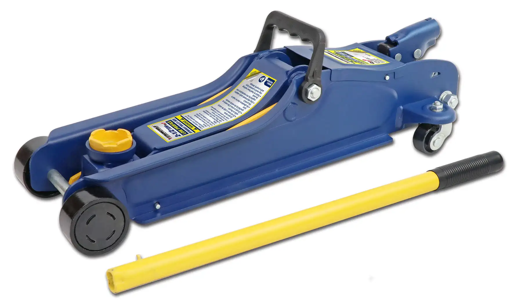 

Hydraulic Low Profile 2.5 Ton Trolley Jack 5000LBS-TH22502B